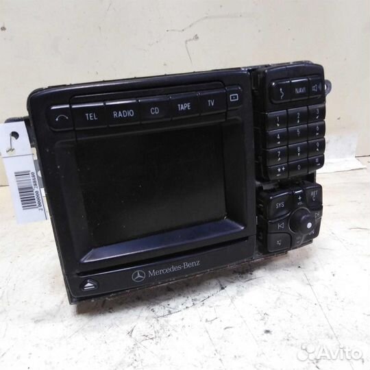 Магнитола штатная Mercedes W220 99г.в. 3.2i АКПП