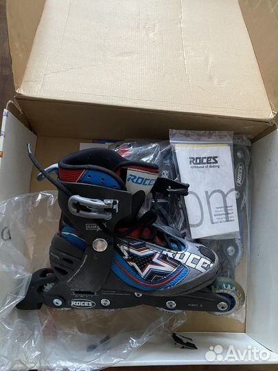 Роликовые коньки детские roces