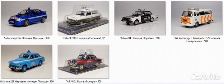 Полицейские машины мира