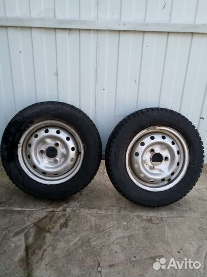 Колеса Ока зима