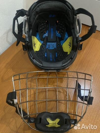 Шлем хоккейный bauer Re-akt 95 combo