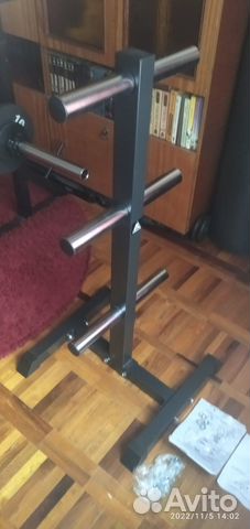 Стойка-подставка, для хранения дисков-блинов