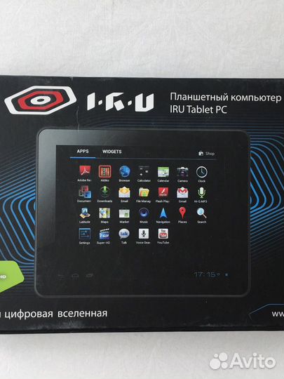 Планшет iRU