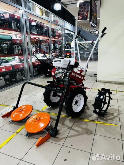 Мотоблок Honda GX270 + Роторная косилка