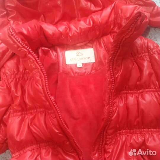 Детский комбинезон+куртка зимние