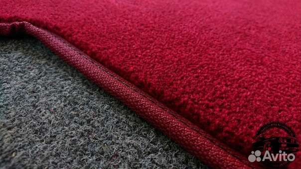 Автоковрики для газ-21-2, красные