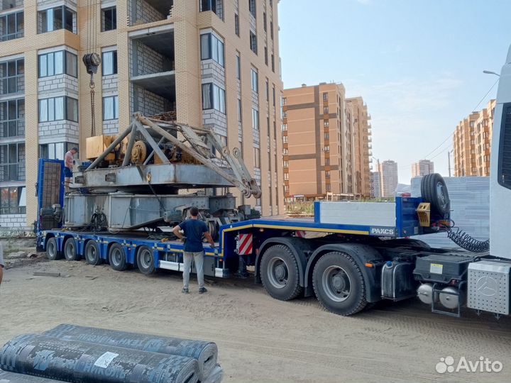 Аренда трала перевозка негабарита