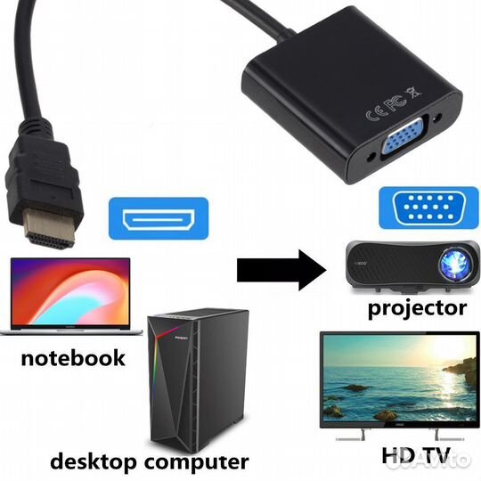 Переходник hdmi - VGA