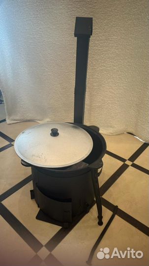 Казан 16литров с печью комплект