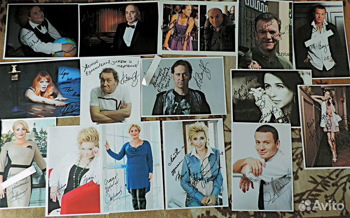 Автографы звезд кино и эстрады РФ (Часть2)