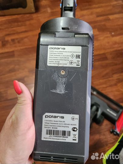 Беспроводной пылесос redmond