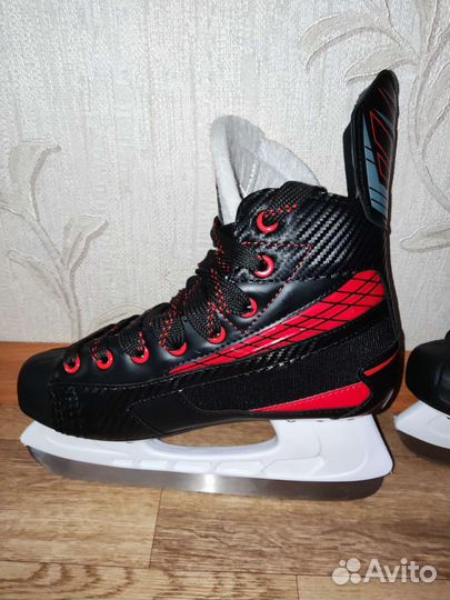 Коньки хоккейные tech team gravity 39 размер
