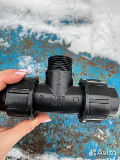 Тройник пнд наруж. резьба 25*1