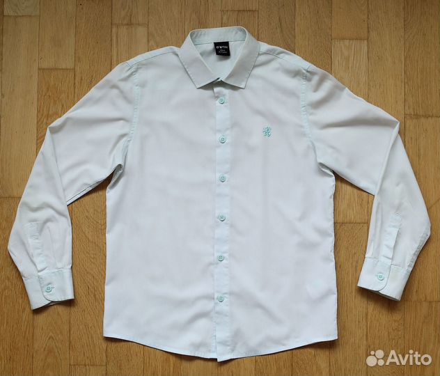 Рубашка школьная Ostin для мальчика, размер 146