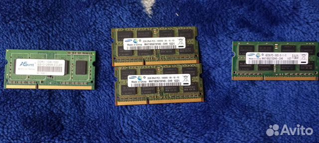 Оперативная память ddr3 для ноутбука