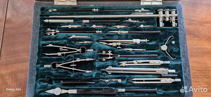 Винтаж СССР Готовальня большая У 32. 1960х