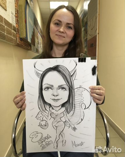 Художник на корпоратив.шаржист