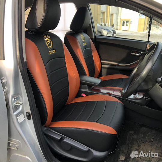 Авточехлы из экокожи Toyota Allion 260