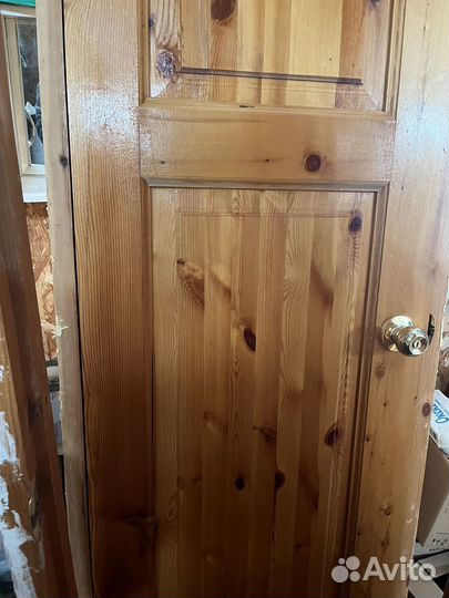 Деревянные двери б/у
