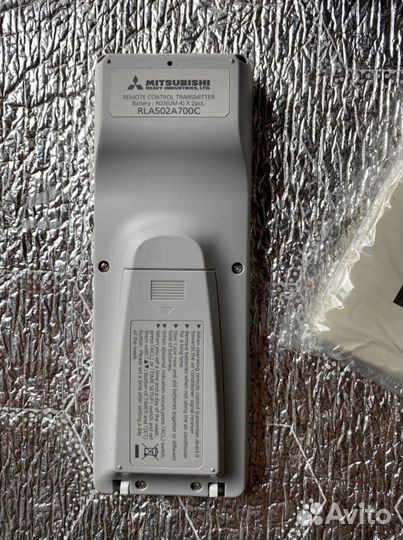 Пульт Mitsubishi Heavy RLA502A700C + ик приемник