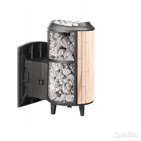 Печь Для Бани Атмосфера L+ с комбинированной облиц