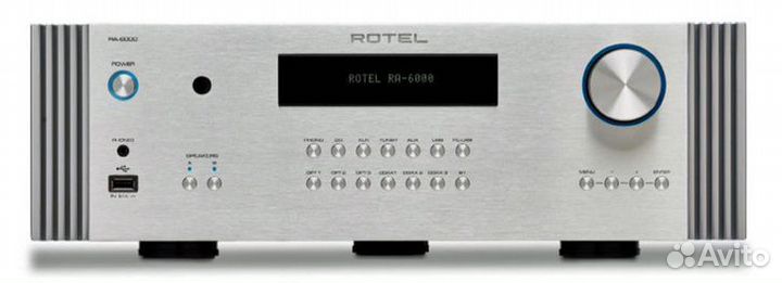 Rotel RA-6000 silver