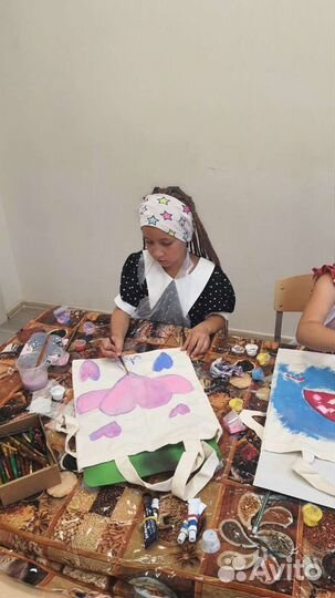 Мастеркласс по росписи одежды и шопперов