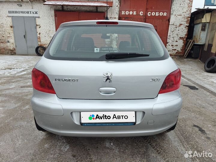 Peugeot 307 2.0 AT, 2004, 122 000 км