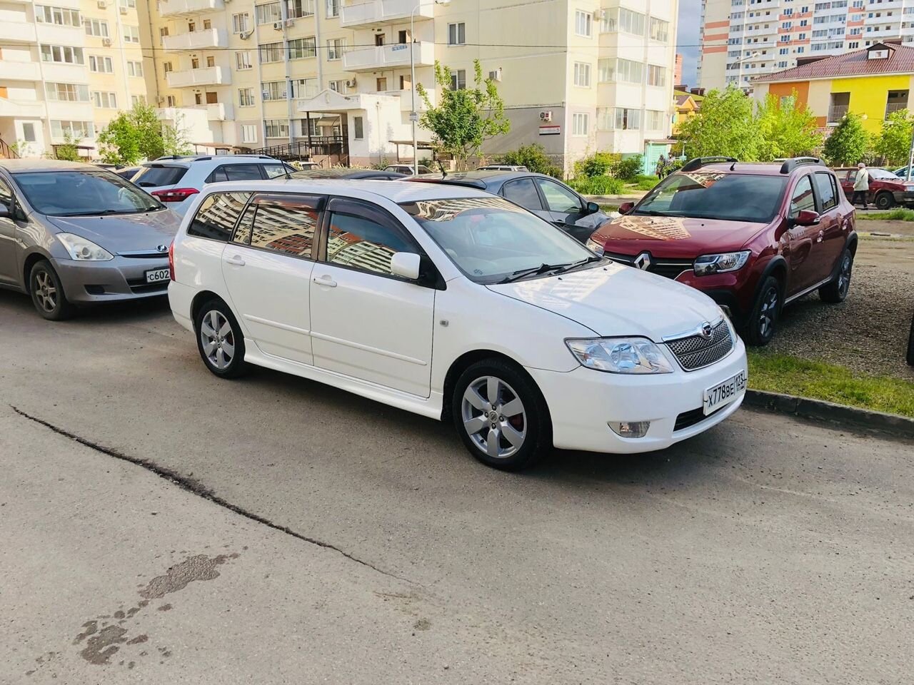 Toyota Corolla Fielder: фото владельца