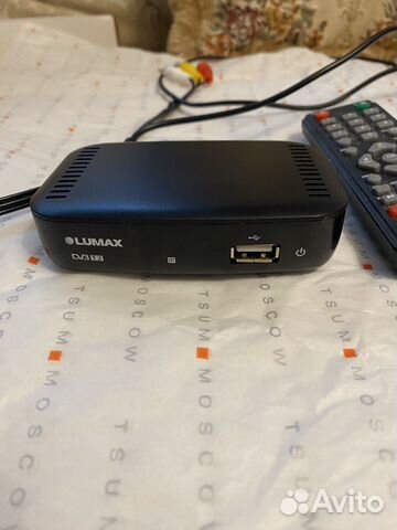 Ресивер телевизионный приемник lumax приставка