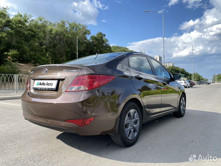 Hyundai Solaris 1.6 AT, 2015, 134 000 км