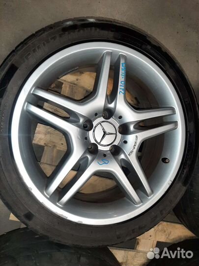 Диски Mercedes R18 AMG с резиной