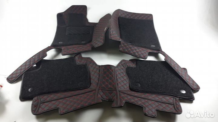 3D Коврики BMW Салон Багажник из Экокожи