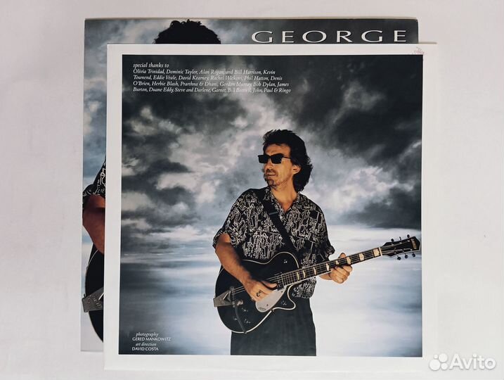 LP George Harrison - Cloud Nine Germany DH 1987г