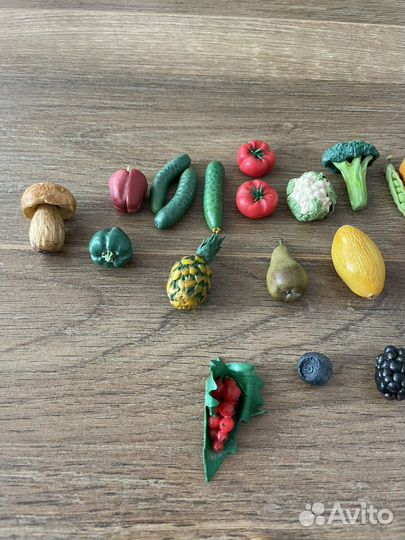 Набор продуктов из полимерной глины