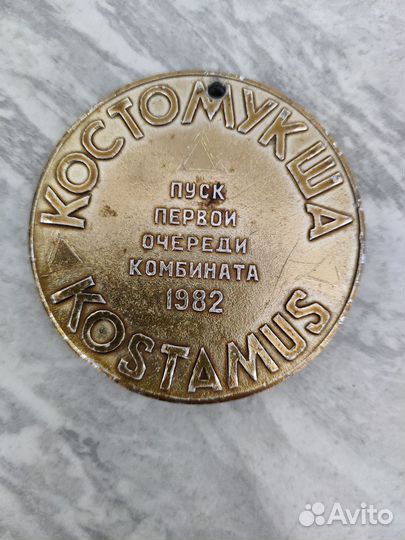 Медаль Костомукша