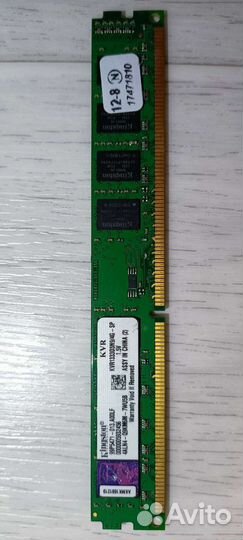 1.озу Kingston 4 GB 2.Apacer 4 GB