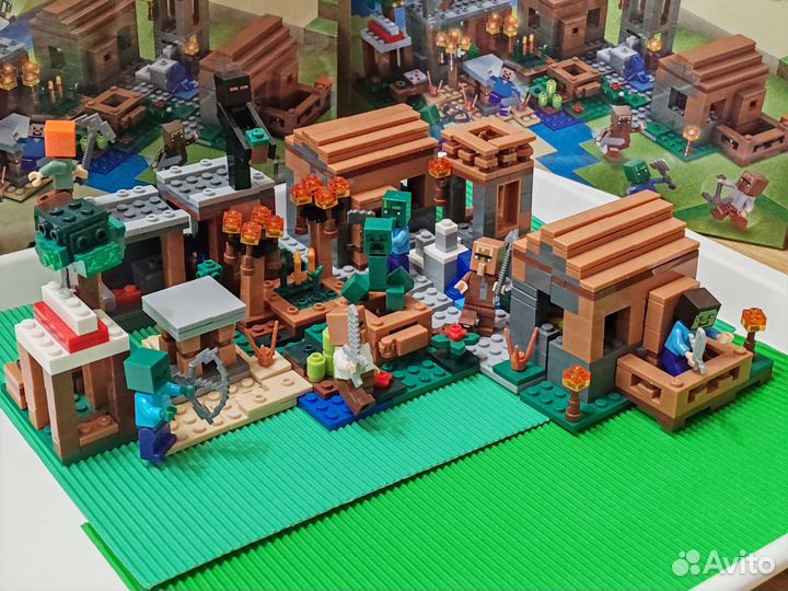Конструктор майнкрафт деревня