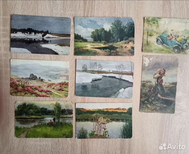 Антикварные открытки