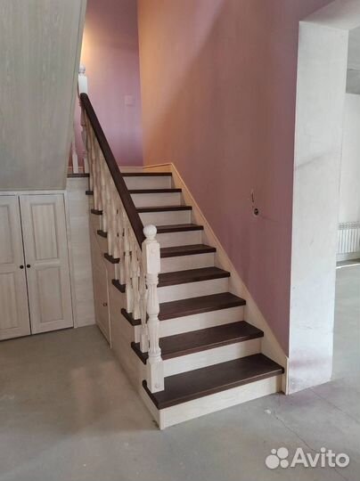 Изготовление лестниц на металлокаркасе