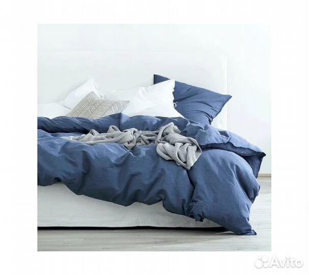 Постельное белье GoodNight Wash Cotton евро (с нав