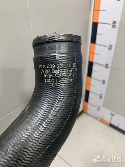 Патрубок интеркулера Mercedes W639 Vito Viano