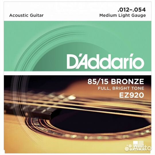 D'addario EZ920 - Струны для акустической