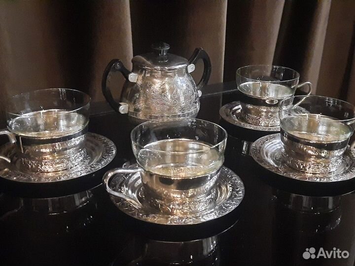 Старинный кофейный сервиз