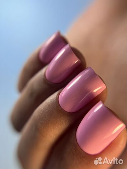 Маникюр гель лак и педикюр