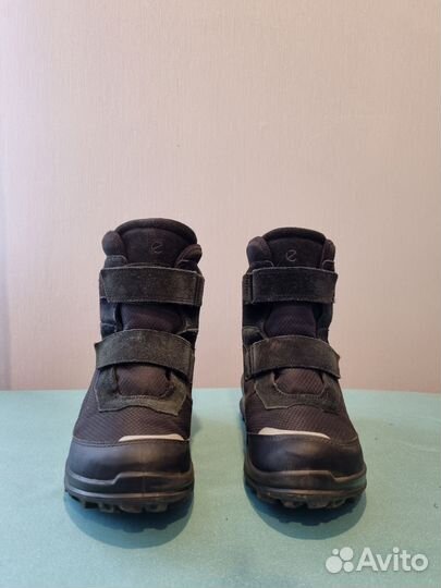 Ботинки детские, размер 38, ecco