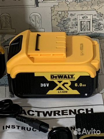 Гайковерт аккумуляторный dewalt