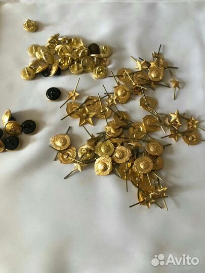 Пуговицы, звезды, гербы СССР для погон