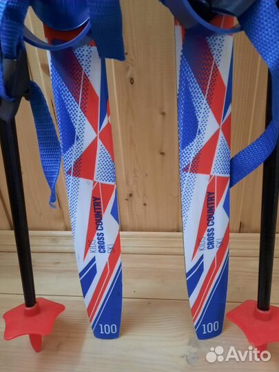 Лыжи детские Комплект Nordway KB Flame Soft