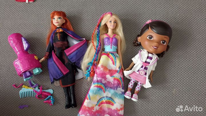 Куклы Барби, Плюшева, лол, Анна